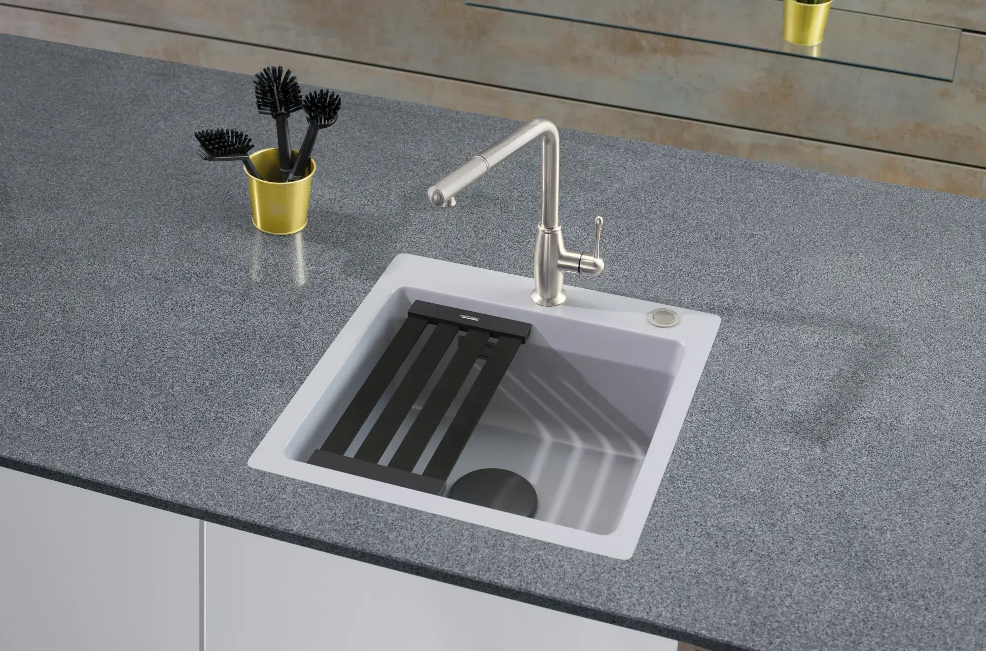 Systemceram Flächenbündige Keramikspülen